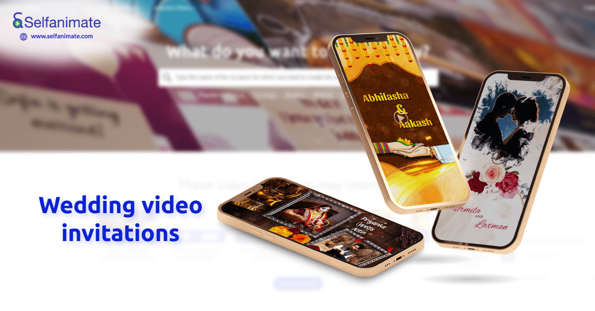 Digital birthday video invitation, Gold Editable Invite, Personalized